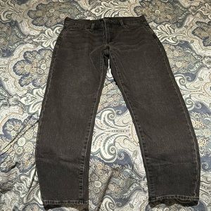 NWT Banana Republic black Beau Jean size 28/6